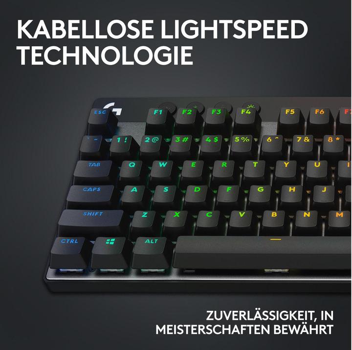 Actual product image Logitech G Pro X TKL Lightspeed (CH, Wireless, Cable)