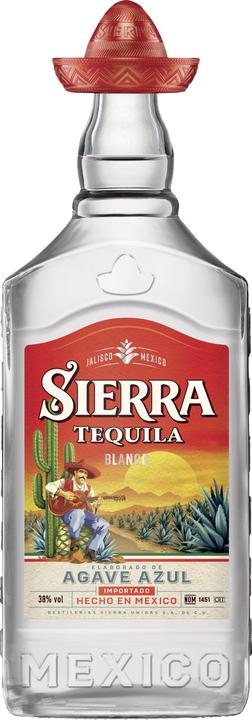 Sierra Tequila Silver Tequila (1 x 70 cl)