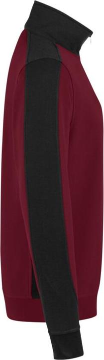 Immagine prodotto Hakro Felpa con zip Contrast Performance rosso vino/antr. 4XL (4XL)