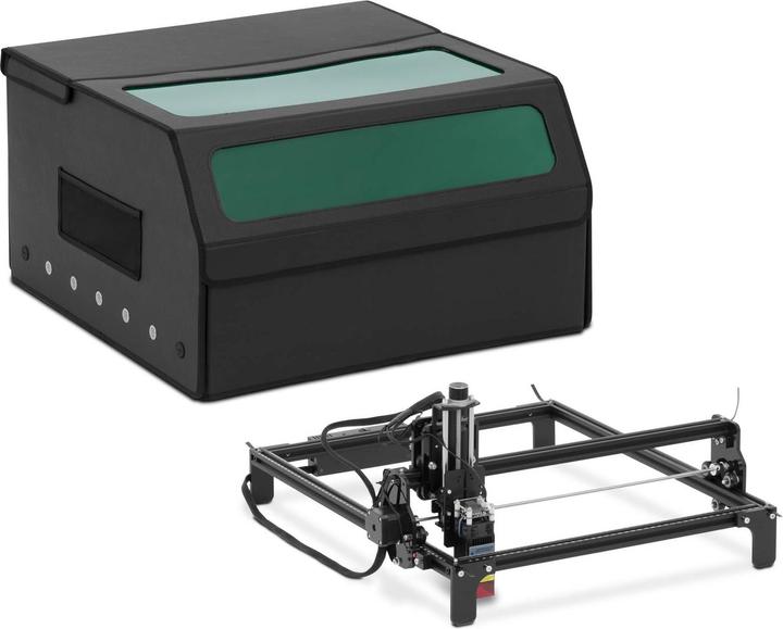 Produktbild Steinberg Laser-Graviermaschine 20 W 42 x 40 cm 0,01 mm Laser Gravur-Maschine & Abdeckung