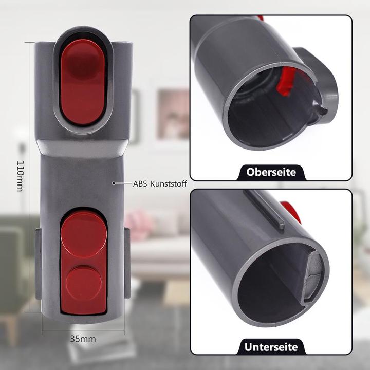 Actual product image Flickbee Adapter Dyson Quick Release to 32mm - Accessories for hoovers