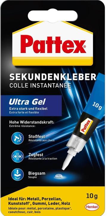 Produktbild Pattex Sekundenkleber Ultra Gel (10 g)