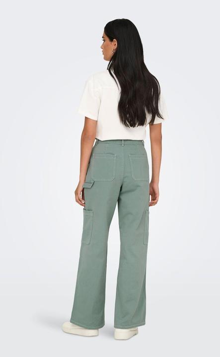Produktbild JdY Weiter Beinschnitt Hohe Taille Hose Cargo-Hose (M)