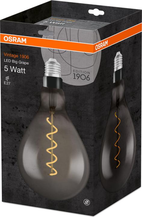 Produktbild Osram Vintage 1906 Led Classic A (E27, 5 W, 110 lm, 1 x, G)