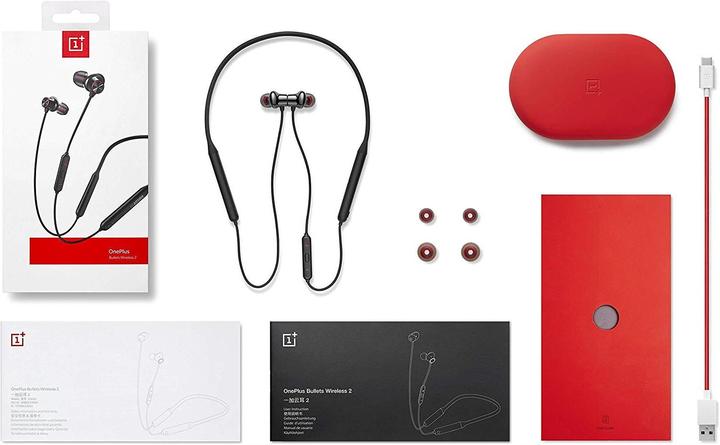 Actual product image OnePlus Bullets 2 (14 h, Wireless)
