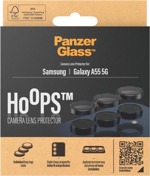 Image du produit PanzerGlass Hoops Camera Lens Protector (1 pièce(s), Samsung Galaxy A55)