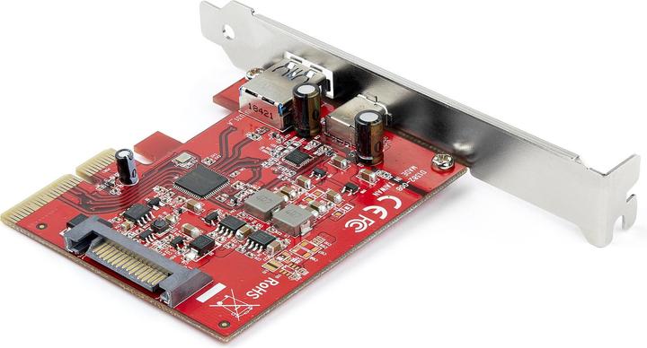 StarTech .com 2-Port 10Gbps USB-A & USB-C PCIe Card Adapter
