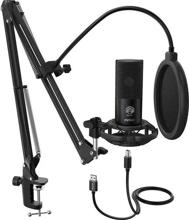 Actual product image Fifine T669 Broadcasting Microphone