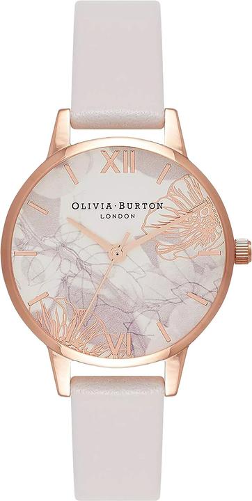 Actual product image Olivia Burton Wrist watch with leather strap (Analogue wristwatch, 30 mm)
