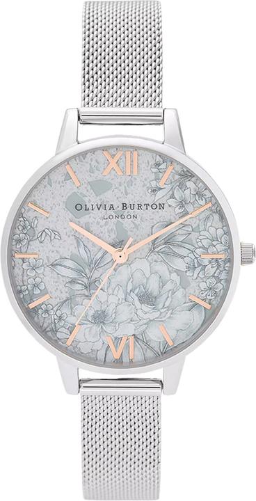 Olivia Burton Armbanduhr mit Edelstahlband (Analoguhr, 34 mm)