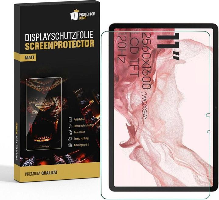 Produktbild Protectorking 3x Premium Displayschutzfolie Matt Entspiegelt (3 Stück, Galaxy Tab S8)