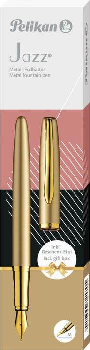 Image du produit Pelikan Stylo Plume Jazz Noble Elegance P36 Or Jaune Boîte pliante (Bleu, 1 x)