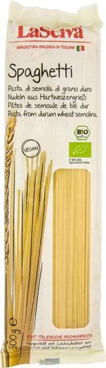 Actual product image LaSelva Organic spaghetti from durum wheat semolina (500 g)