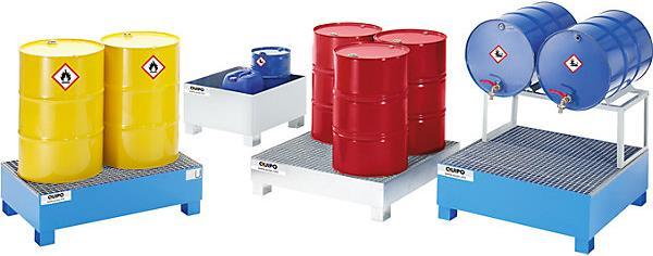 Produktbild eurokraft basic Auffangwanne für 200-l-Fässer