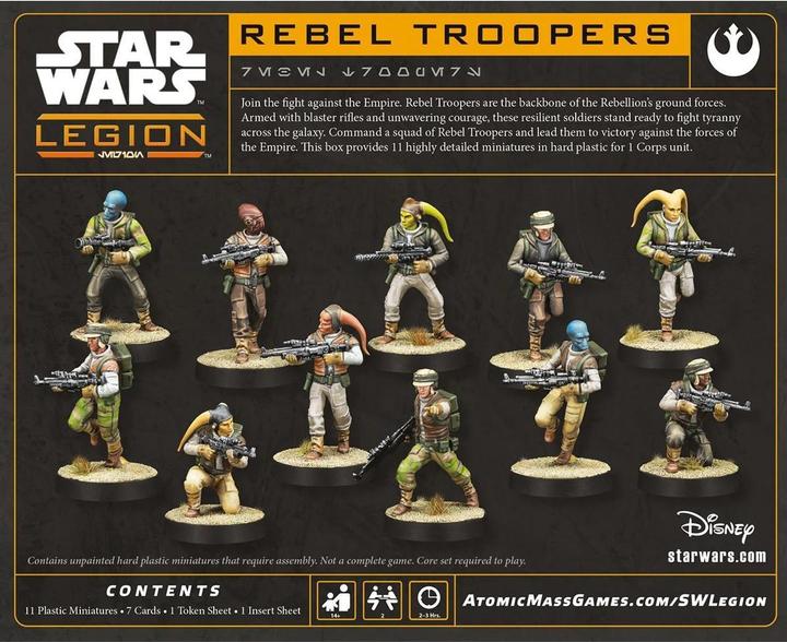 Produktbild Atomic Mass Games Star Wars Legion - Rebel Troopers (Deutsch)