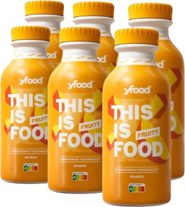 Actual product image YFood Drinking meal Fruity Mango 500ml (Mango, 1 x)