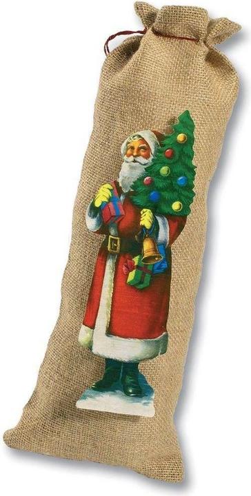 Actual product image Folia Santa Claus jute bag (Gift bag)