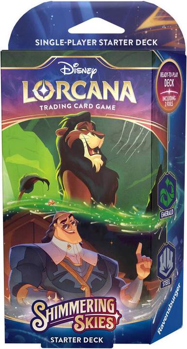 Produktbild Disney Lorcana Trading Card Game: Set 5 - Starter Deck A (Englisch) (Englisch, Booster Pack)