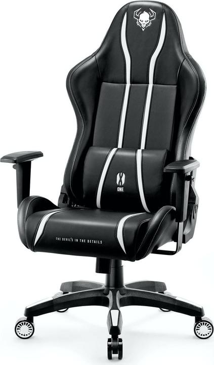 Immagine prodotto Diablo Sedia da gioco X-One 2.0 Gaming Chair King, nero-bianco