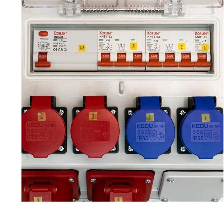 Produktbild Ekström Baustromverteiler (2 x, Typ 13, Typ 25)