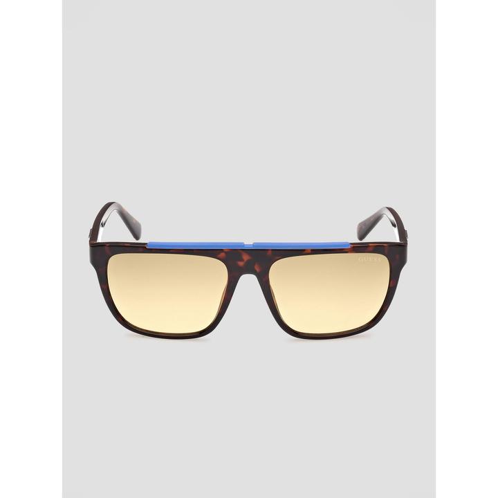 Actual product image Guess Squared Normal Injected Sunglasses