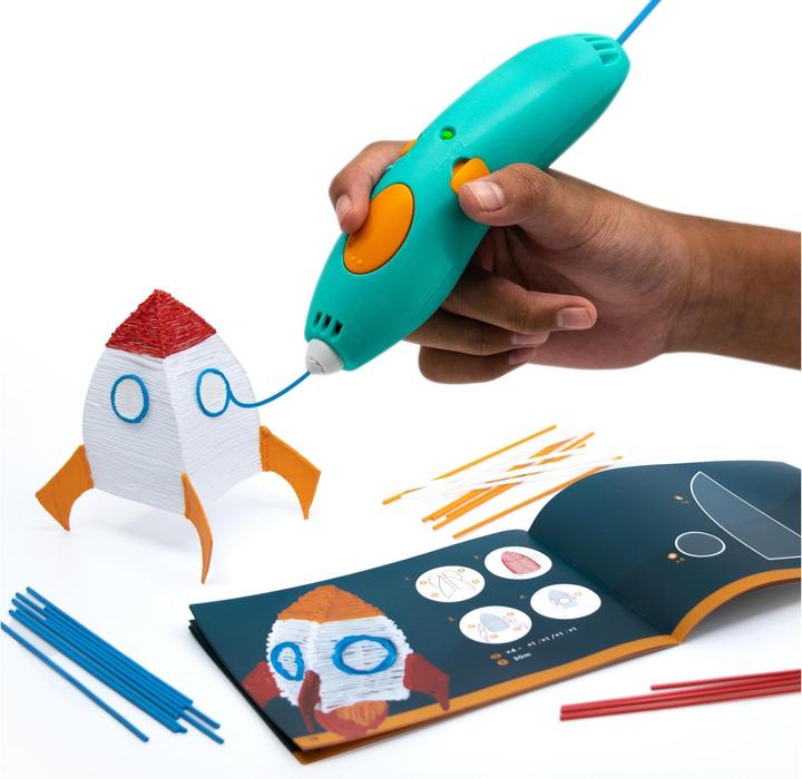 Immagine prodotto 3Doodler Start PLUS 3D PRINTING PEN SPLUS penna 3D 0,77 mm Turchese, Giallo
