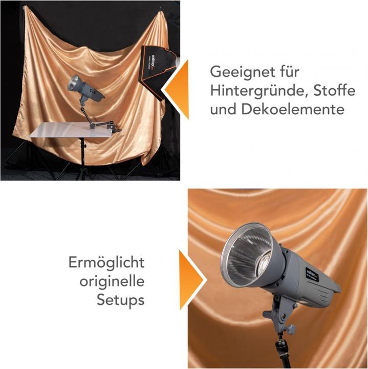 Produktbild Walimex pro pro 23112 Halter Faltreflektor 2er Set (6 cm)