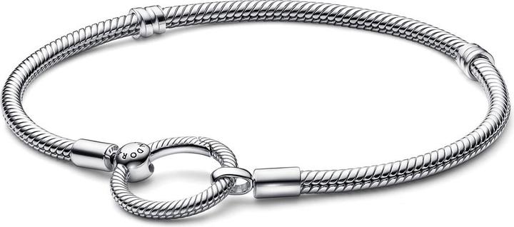 Pandora Armband Moments O (18 cm, Sterling-Silber)