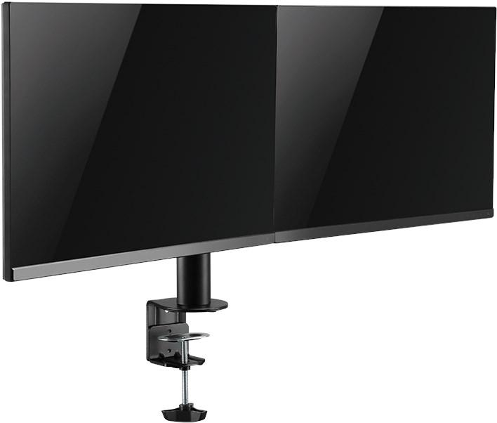 Produktbild LogiLink 2-Fach Monitorhalterung 17 - 32"Ärmlaenge verstellbar (Tisch, 32")