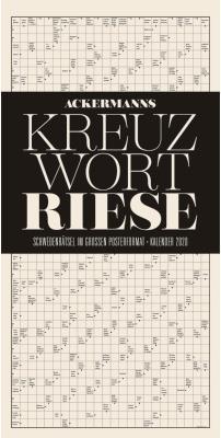 Actual product image Crossword giant 838430232 EN, 33x66cm, 2020 (Special)