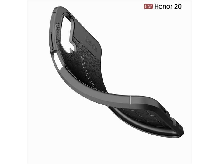 Produktbild Screenguard Huawei Nova 5T Hülle Leather Design TPU Cover (Huawei Nova 5T)