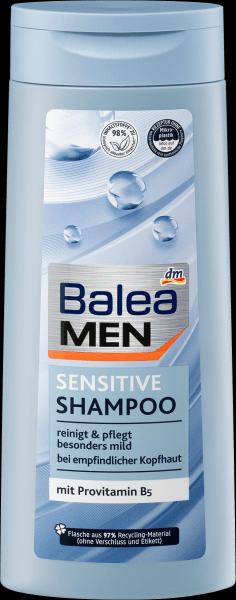 Actual product image dm Balea MEN Shampoo Sensitive (300 ml, Liquid shampoo)