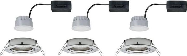 Produktbild Paulmann LED Einbauleuchte 3-Step-Dim Coin Basisset schwenkbar rund (470 lm)