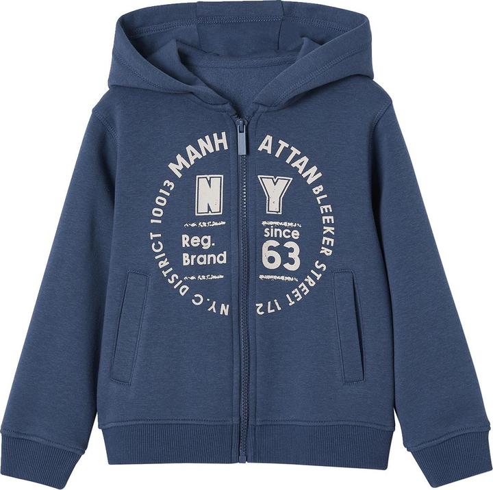 Immagine prodotto Vertbaudet Giacca sportiva da ragazzo con cappuccio e zip Basic (92)