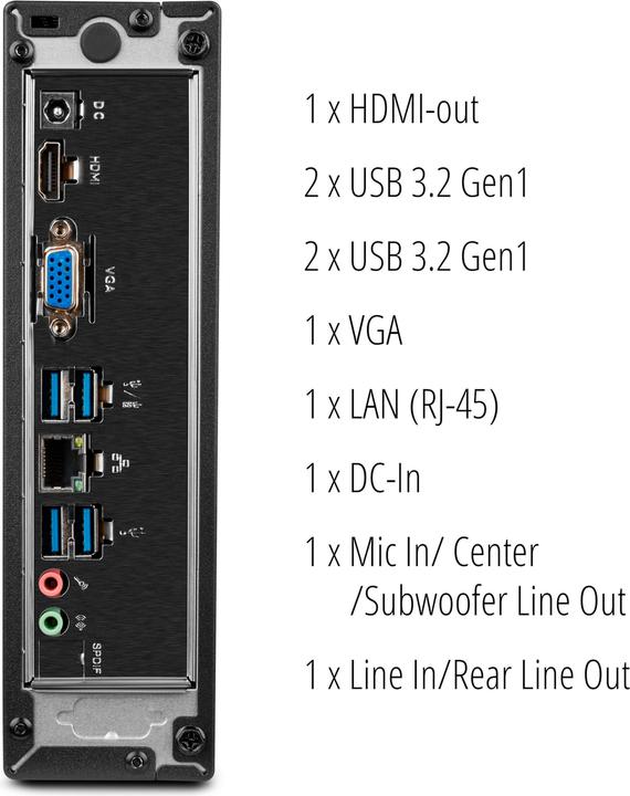 Actual product image Medion Akoya S23002 (Intel Celeron J4105, 4 GB, 128 GB)