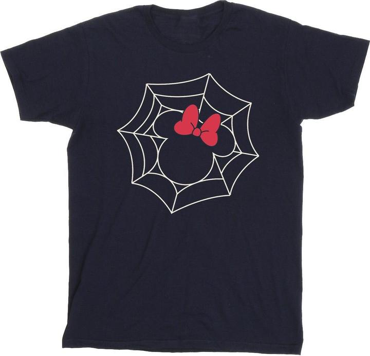 Disney Minnie Mouse Spider Web TShirt (L)