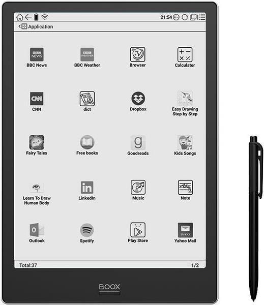Onyx Boox Note Pro (10.30", 64 Go, Gris, Noir)