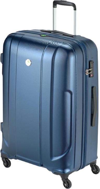 Princess Traveller Kooffer - Sumatra - Recyceltes Haustier Darkblue TSA (L) (99 l, XL (ab 115l))