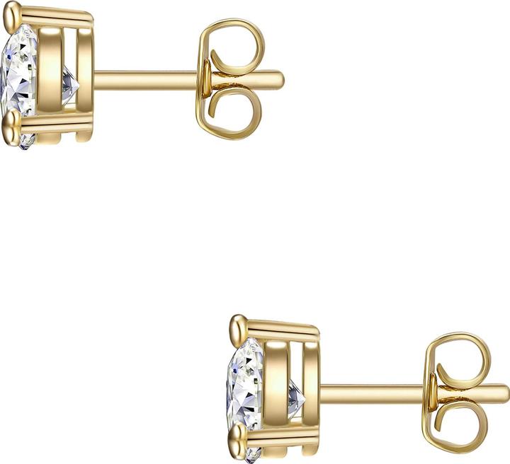 Immagine prodotto Glanzstücke München Cuore da donna in argento Sterling Cubic Zirconia Oro Giallo - 15844 (Argento)
