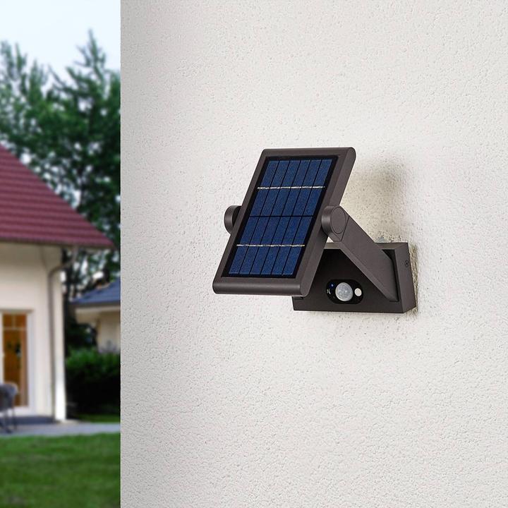 Immagine prodotto Lucande Applique Vakerian Solcelle con sensore Grafite (150 lm, IP54)