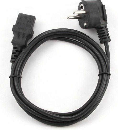 Produktbild Value Stromkabel 1,8m schwarz IEC320 EN60320C13 m/w CEE7/7 gerade (BE)(FR)(DE) (1.80 m)