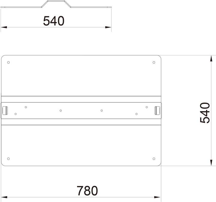 Produktbild Multibrackets Floorbase Pro OM55N-D (Adapter- / Montageplatten)