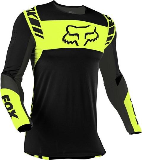 Image du produit Fox Jersey 21 Flexair Mach One Blk/Ylw 2 (2x)