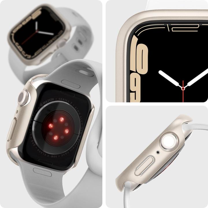 Immagine prodotto Spigen Sottile per Apple Watch 7/8 41mm starlight ACS04185