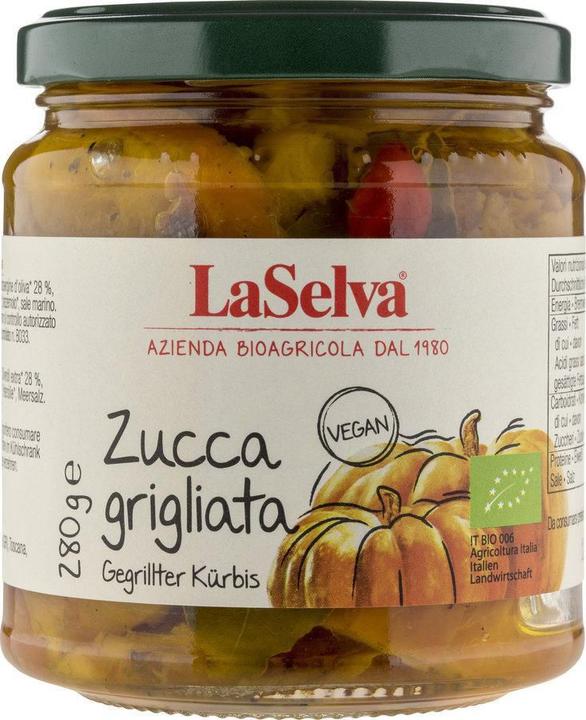Actual product image LaSelva Grilled pumpkin in olive oil (280 g)