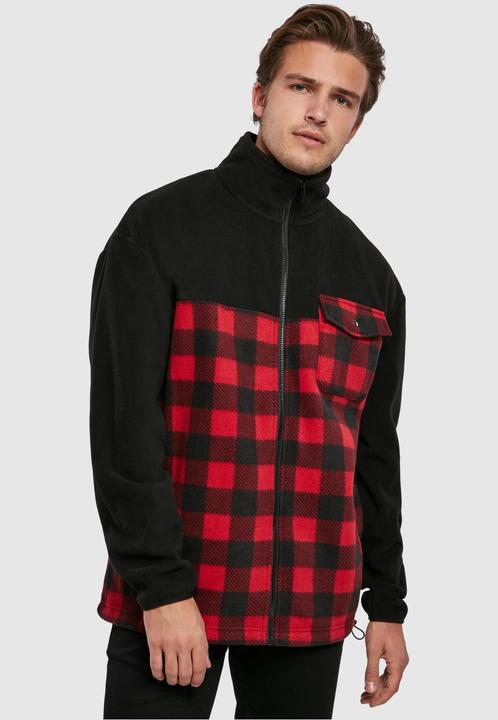 Produktbild Urban Classics Patterned Polar Fleece Track Jacket (L)