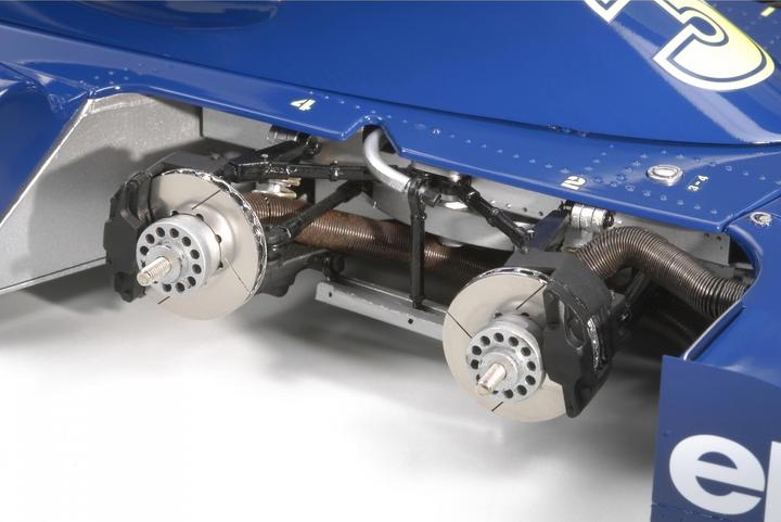Actual product image Tamiya Tyrrell P34 Six Wheeler (with PE Parts)