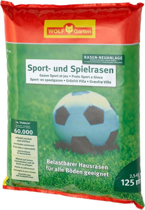 Actual product image Wolf-Garten Sports and play turf (Lawn reseed)