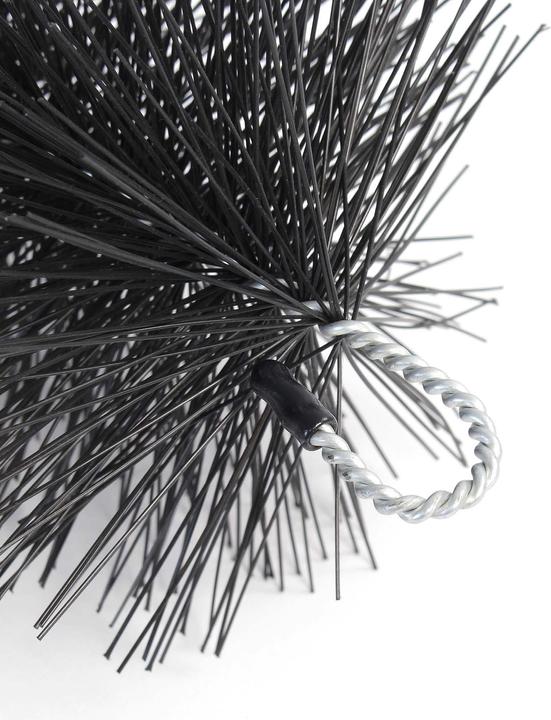 Actual product image Wiltec Black Brush Pond Filter Brush, Set with 20 Brushes for Removing finest Particles, 50cm x Ø 15cm, in