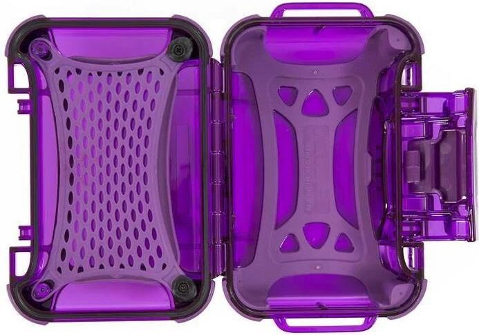 Actual product image Nanuk Outdoor Case Nano Case 320 Purple (Photo case, 1.25 l)